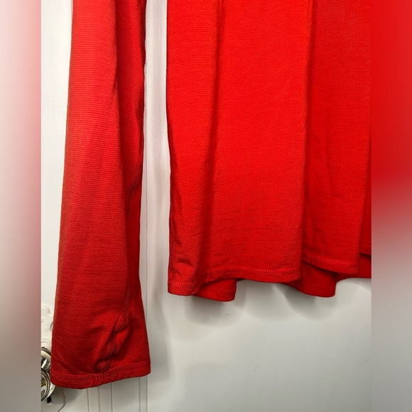 Brooks Equilibrium Technology 1/4 Zip Activewear Running Pullover Men's med Red - Picture 2 of 11